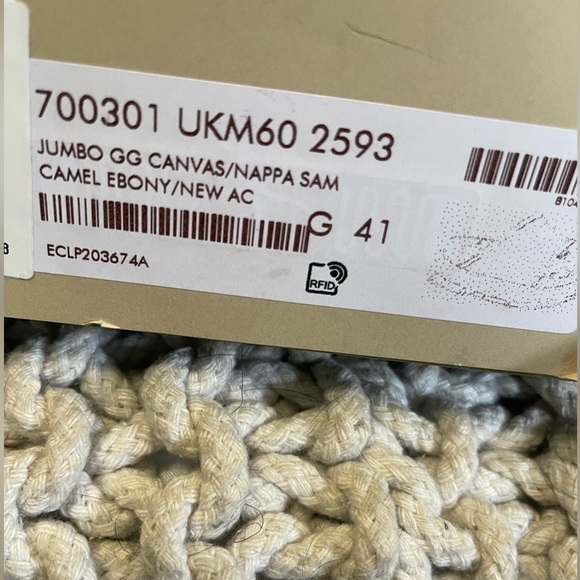 Gucci Jumbo GG Canvas Slides Size 41 - Picture 5 of 5